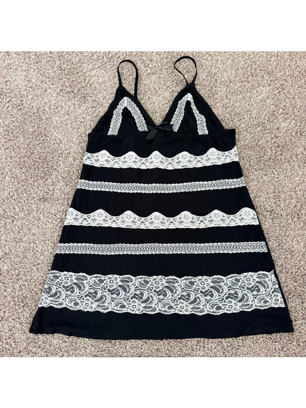 Victoria's Secret Sexy Little‎ Things Babydoll Slip Nightie Adjustable Women's L